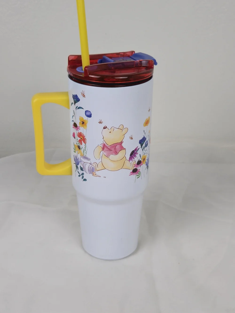 Disney Winnie the Pooh Floral 30oz Stainless Steel Tumbler